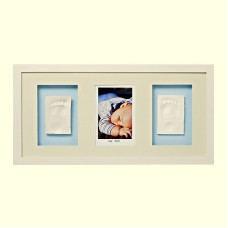 BABY MEMORY PRINTS Trio frame white, BMP.050