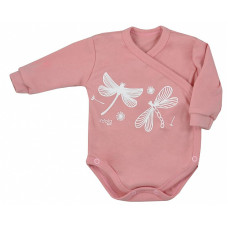 KOALA WAZKA body with long sleeves 56 size 08-328 dark pink