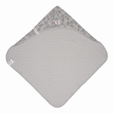 LODGER Bubbler Two-sided hooded towel 90x90cm, MIST BB 052