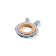 BABYONO Wooden & silicone teether BUNNY 1076/03