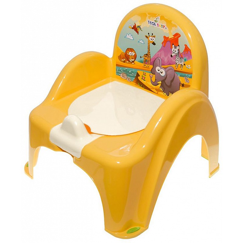 TEGA BABY pot-chair SAFARI - yellow, SF-010