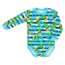 KOALA TROPICAL bodykit with long sleeves 07-189 size 74 blue