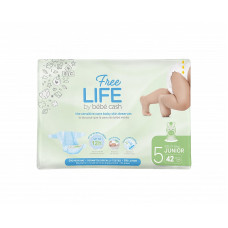 BEBE CASH Freelife Junior baby diapers 11-25kg 42pcs., 250017450