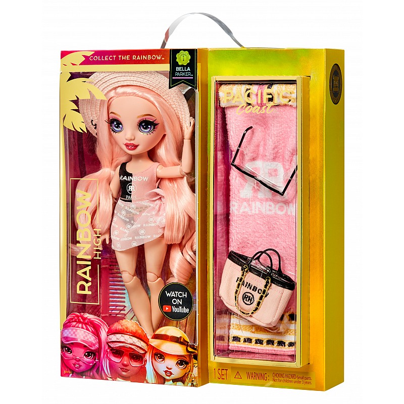 RAINBOW HIGH Malibu modes lelle "Bella Parker", 27 cm