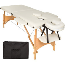 MPORT 2-zone folding massage table - beige, VANGALOO MTC2