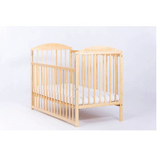 DREWEX LULAYA cot with drop-down side 120x60cm, pine SALE