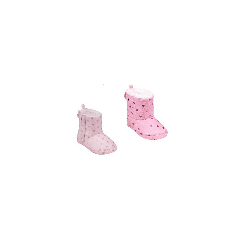 YO BABY booties 0-6m + OB-080 GIRL