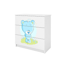 KOCOT KIDS Chest of drawers babydreams white blue teddybear