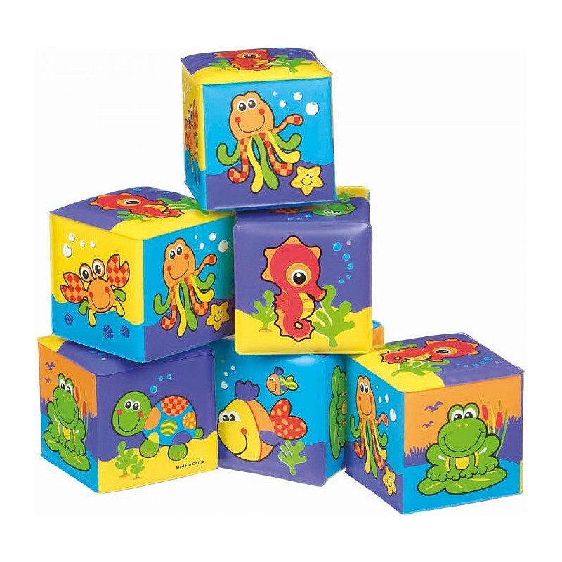 PLAYGRO Toy for bath Soft cubes 0181170