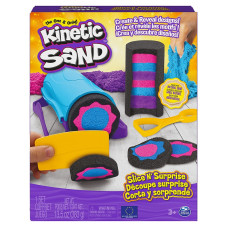 KINETIC SAND Slice N´ Surprise komplekts