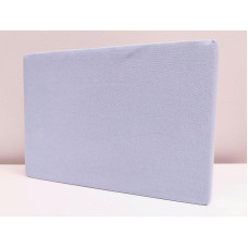 ATK Cotton bed sheet with an elastic band 140x70cm, 03 blue