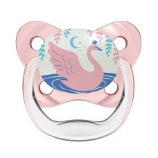 DR.BROWNS PreVent Glow in the Dark Butterfly Glow in the dark silicone pacifier, 0-6, pink PV11007-ES