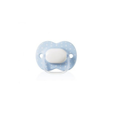 TOMMEE TIPPEE LITTLE LONDON silicone pacifier orthodontic shape 0-6m 1pc. BOY