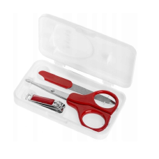 AKUKU Manicure set in case A0042 red