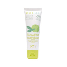 TOOFRUIT Dentofruit organic fluoride-free toothpaste for children with apple-peppermint taste, 60 ml