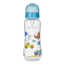 AKUKU feeding bottle 250ml А0105_BLUE