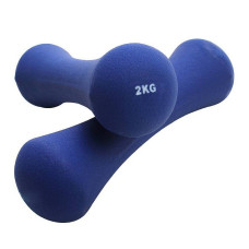 MPORT Set of weights 2x2kg - blue KR22