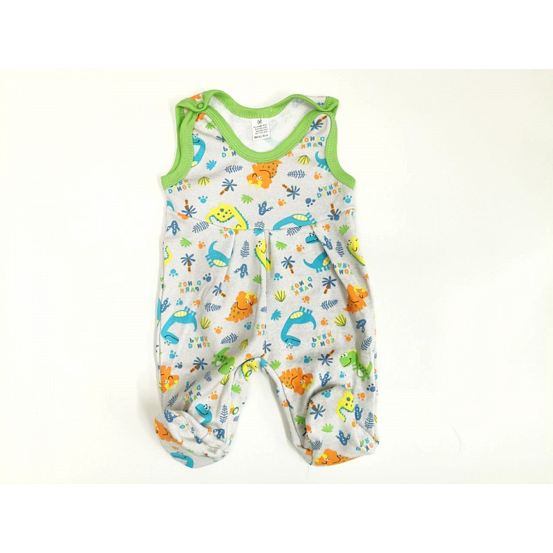 ZUZIA jumpsuit size 80, JEŽ 818/80 Green Dino