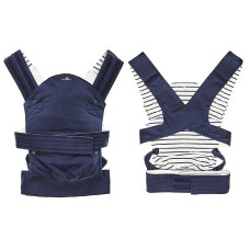 WALLABOO Backpack-carrying Ease, blue striped