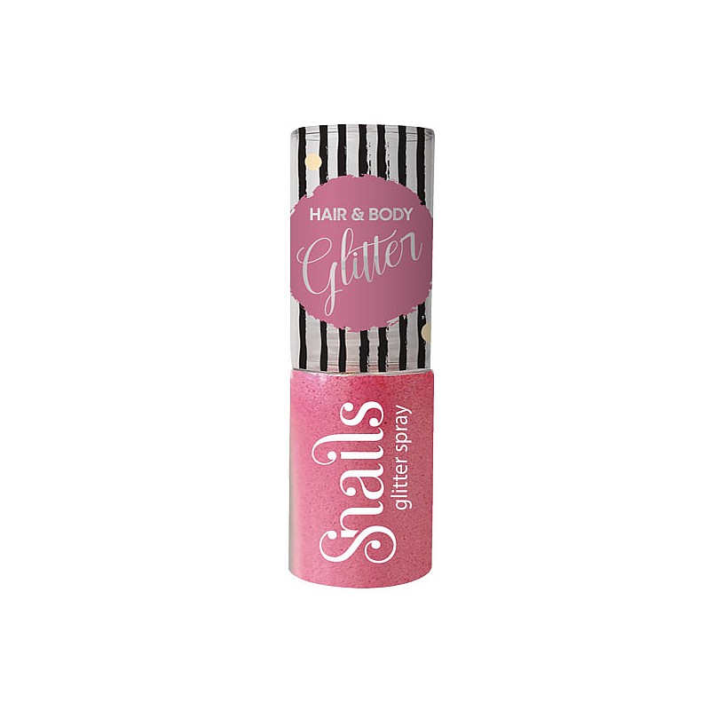 SNAILS body and hair glitter – pink 1598