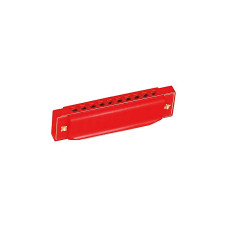 BINO harmonica 13cm 86585 red