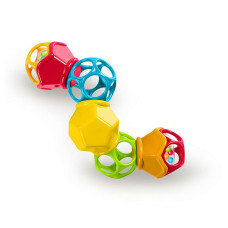 BRIGHT STARTS Rattle Oball Clicky Twister, 10731