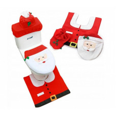 Toilet decoration Santa Claus