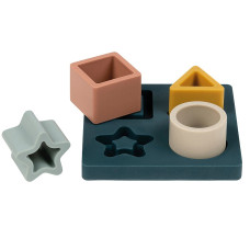 NATTOU Shapes game, dark green