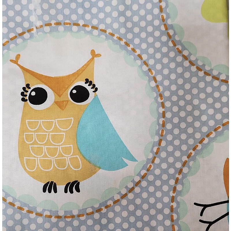 URGA Duvet cover 120x90cm OWL&DOTS, SALE