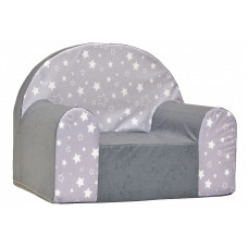 WELOX MAXX children's chair, grey-Stars