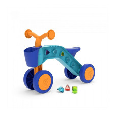 CHILLAFISH ITSIBITSI Balance bike 4 wheels 1-3y, CPIB02LBO blue/orange