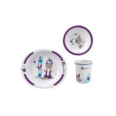 THERMOBABY set of melamine tableware LITTLE MONSTER, 1633