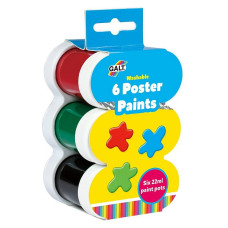 GALT Poster Paints 6pcs., A3009C