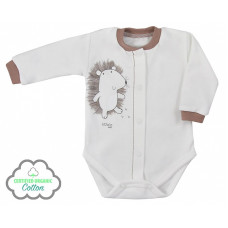 KOALA LESNY PRZYJACIEL body with long sleeve 56 size, 08-677 ecru