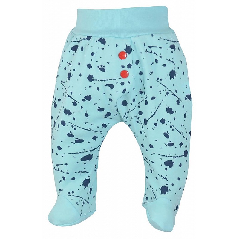 KOALA HIP-HIP baby pants with feet 62 size, 08-465 blue