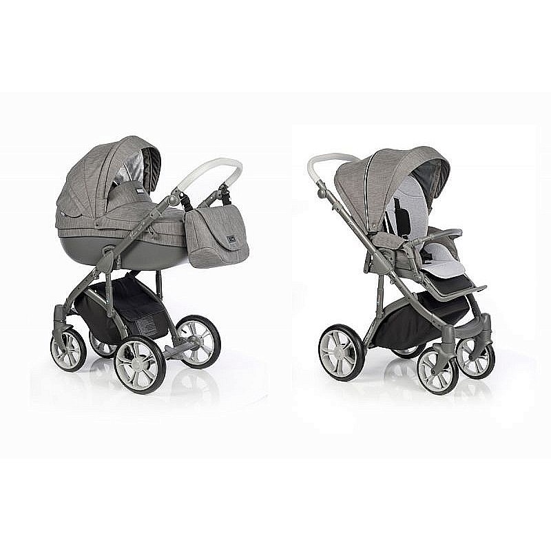 ROAN BASS SOFT Basic Universal 2in1 stroller, Anthracite Grey