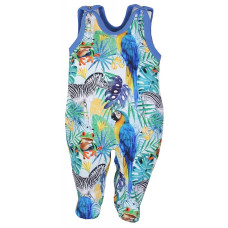 KOALA MADAGASKAR romper with feet 56 size 08-274 blue