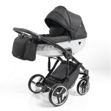 JUNAMA MIRROR SATIN Universal stroller 2in1, col. 01 SALE