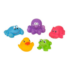 AKUKU Bath toys 5pcs. 9m+ A0363