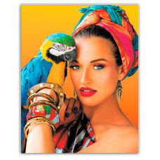 TSVETNOY Diamond painting 40x50cm Tropical Colours, LG174e