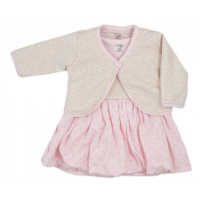 KOALA BOMBKA dress with bolero size 62, 08-011 pink