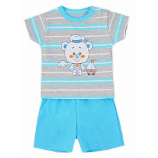 BOBAS SAILOR summer set 80 the size of 3835 turquoise