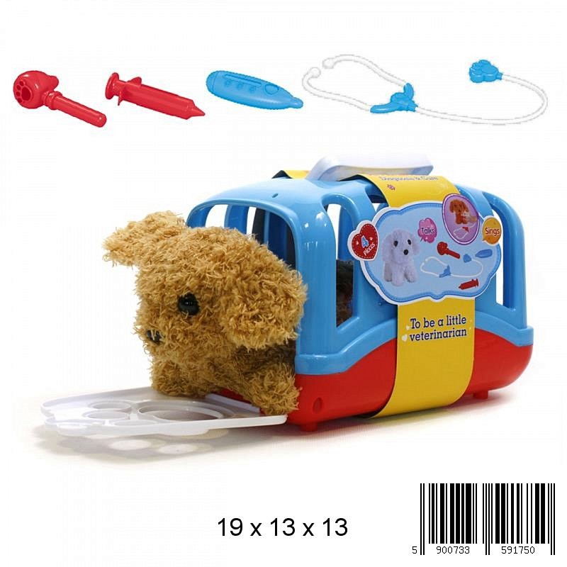 MIDEX Veterinary accessory set with animal 1092K