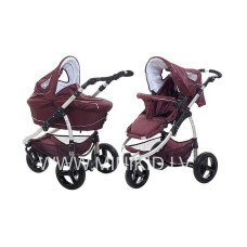 BRITTON 3STYLE² Universālie rati 2in1 BURGUNDY