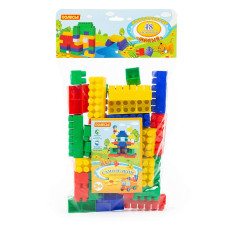 POLESIE Construction blocks 48 elements., 0316