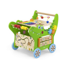 VIGA 44681 In the baby walker - Crocodile