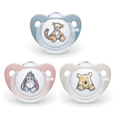 NUK DISNEY Orthodontic silicone soother Winnie The Pooh, 6-18m 1pc. SU18 10736328 PROMOTION