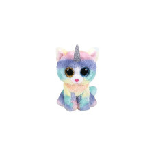 TY Beanie Boos Toy HEATHER - cat with horn reg 15cm, TY36250