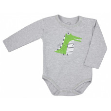 KOALA TASMANIA body with long sleeves 68 size 08-630 grey