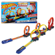 GERARDOS TOYS Hot Wheels Multi-Loop Race Off Playset  HDR83 (59358)